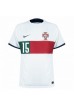 Portugal Rafael Leao #15 Fotballdrakt Borte Klær VM 2022 Korte ermer